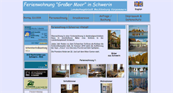 Desktop Screenshot of ferienwohnung-schwerin.eu